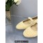 Chanel CC Logo Denim Mary Janes Beige 2023