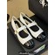 Chanel Patent Calfskin Mary Janes G45280 White/Black 2023