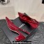 Chanel Patent Calfskin Slingbacks G45251 Dark Red 2023