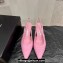 Chanel Patent Calfskin Slingbacks G45251 Pink 2023