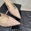 Chanel Patent Calfskin Slingbacks G45251 Beige 2023