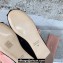 Miu Miu Corduroy ballerinas with bow 5F794D Black 2023