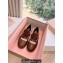 Miu Miu x Church's Leather Shanghai Monk Shoes Brown 2024