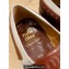 Miu Miu x Church's Leather Shanghai Monk Shoes Brown 2024