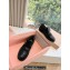 Miu Miu x Church's Leather Shanghai Monk Shoes Black 2023