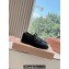 Miu Miu x Church's Leather Shanghai Monk Shoes Black 2023