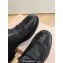 Miu Miu x Church's Leather Shanghai Monk Shoes Black 2023