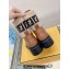 Fendi Domino leather biker boots with laces Brown 2023