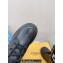 Fendi Domino leather biker boots with laces Black 2023