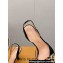 Louis Vuitton Heel 9.5cm Blossom Slingback Pumps with Bow Suede Black/Hairy 2023