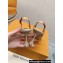 Louis Vuitton Heel 7.5cm Blossom Slingback Pumps Patent Creamy 2023