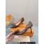 Louis Vuitton Heel 7.5cm Blossom Pumps with Bow Monogram Canvas 2023