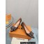 Louis Vuitton Heel 7.5cm Blossom Pumps with Bow Monogram Canvas 2023