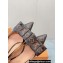 Louis Vuitton Heel 7.5cm Blossom Pumps with Bow Monogram Canvas 2023