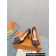 Louis Vuitton Heel 9.5cm Blossom Pumps with Bow Monogram Canvas 2023