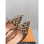 Louis Vuitton Heel 9.5cm Blossom Pumps in Hairy calf leather 2023