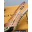 Louis Vuitton Heel 7.5cm Blossom Slingback Pumps Patent Gold 2023