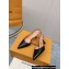 Louis Vuitton Heel 7.5cm Blossom Slingback Pumps Lambskin Black 2023