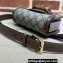 Gucci Horsebit 1955 rounded belt bag 760198 GG Canvas 2024