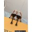Louis Vuitton Heel 9.5cm Blossom Slingback Pumps Patent Black 2023