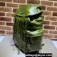 Gucci Backpack with tonal Double G 725657 Leather Green 2023