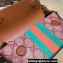 Gucci GG Supreme Web top handle mini bag 723762 Multicolour 2024