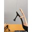 Louis Vuitton Heel 7.5cm Blossom Slingback Pumps Lambskin Black 2023
