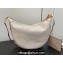 Louis Vuitton Monogram Empreinte Leather Loop Hobo Bag M46739 Cream 2023