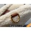 Louis Vuitton Shearling LV Ski Bumbag Bag M23715 Cream/Brown 2023
