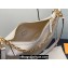 Louis Vuitton Monogram Empreinte Leather Loop Hobo Bag M46739 Cream 2023