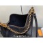 Louis Vuitton Monogram Empreinte Leather Loop Hobo Bag M46725 Black 2023