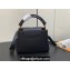 Louis Vuitton Taurillon leather Capucines Mini Flower Crown Bag M56669 Black 2023
