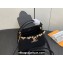 Louis Vuitton Taurillon leather Capucines Mini Flower Crown Bag M56669 Black 2023