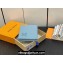 Louis Vuitton Cowhide leather Multiple Wallet M82808 Cloud Blue 2023