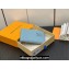 Louis Vuitton Cowhide leather Pocket Organizer Wallet M82805 Cloud Blue 2023