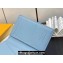 Louis Vuitton Cowhide leather Pocket Organizer Wallet M82805 Cloud Blue 2023