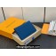 Louis Vuitton Cowhide leather Pocket Organizer Wallet M82806 Atlantic Blue 2023