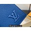 Louis Vuitton Cowhide leather Pocket Organizer Wallet M82806 Atlantic Blue 2023