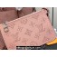 Louis Vuitton Mahina perforated calfskin leather Blossom PM Bag M23196 Rose Jasmin 2023