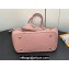 Louis Vuitton Mahina perforated calfskin leather Blossom MM Bag M21851 Rose Jasmin 2023
