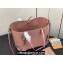 Louis Vuitton Mahina perforated calfskin leather Blossom MM Bag M21851 Rose Jasmin 2023