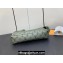 Louis Vuitton Monogram Canvas Pochette Voyage Souple Bag M82800 Khaki Green/Vermillion Red 2023