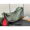 Louis Vuitton Monogram Canvas Hamac Bag M23779 Khaki Green/Vermillion Red 2023