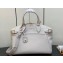 Louis Vuitton Taurillon leather Lock It MM Bag M23061 Crème Beige 2023