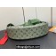 Louis Vuitton Monogram Canvas Hamac Bag M23779 Khaki Green/Vermillion Red 2023