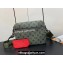 Louis Vuitton Monogram Canvas Trio Messenger Bag M23783 Khaki Green/Vermillion Red 2023
