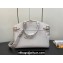 Louis Vuitton Taurillon leather Lock It MM Bag M23061 Crème Beige 2023
