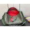 Louis Vuitton Monogram Canvas Keepall Bandoulière 45 Bag M23962 Khaki Green/Vermillion Red 2023