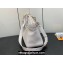 Louis Vuitton Taurillon leather Lock It MM Bag M23061 Crème Beige 2023