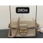 Louis Vuitton Epi grained cowhide leather Mini Dauphine Bag M23559 Poivre Brown 2023